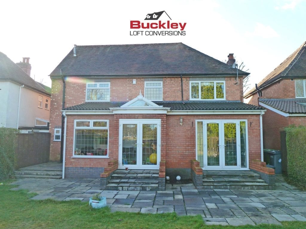 Before Loft Conversion Solihull